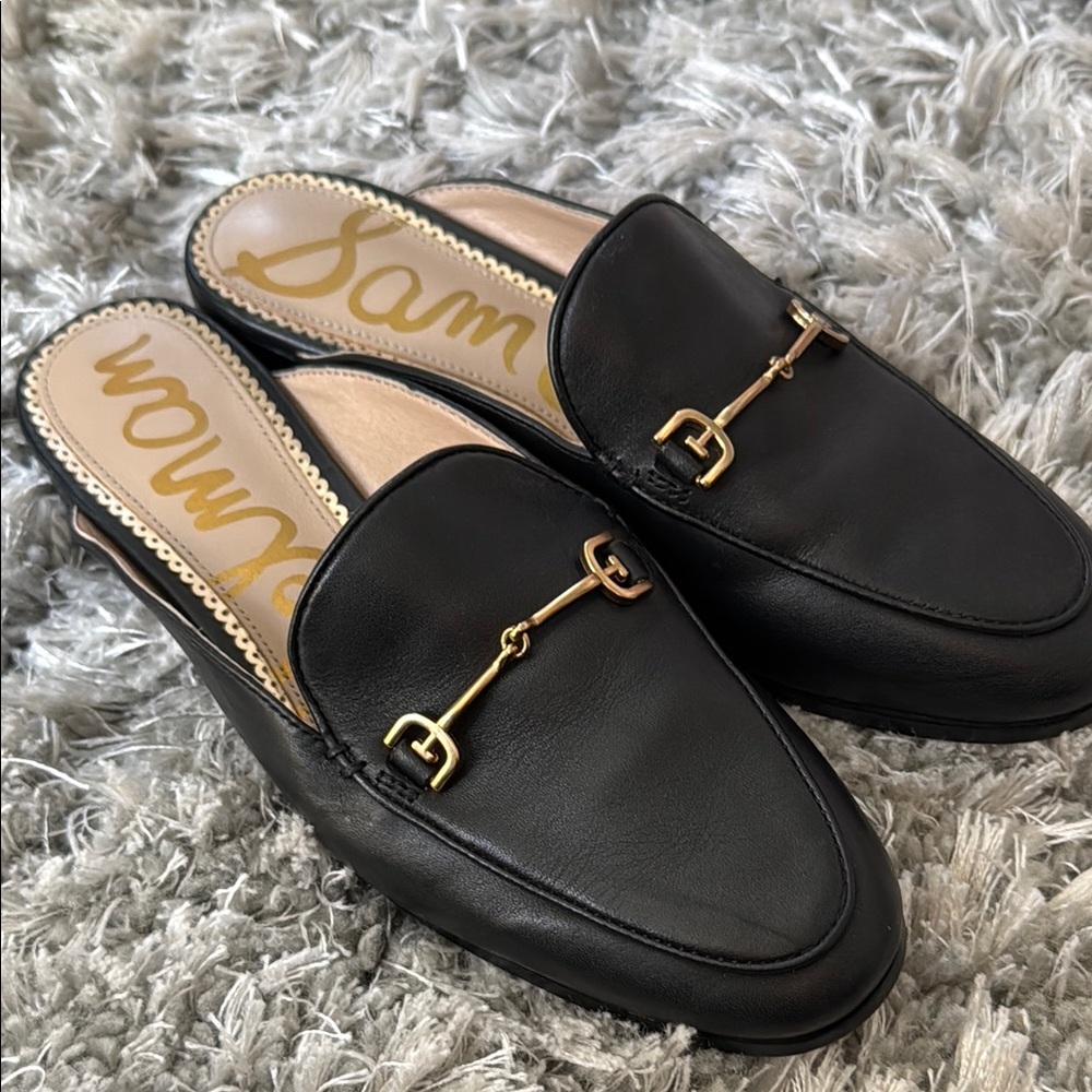 Sam Edelman Black Loafers